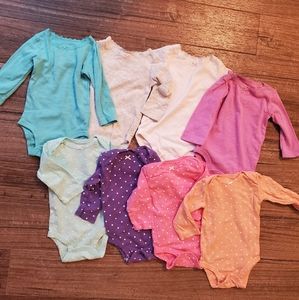 Baby girl bodysuit and pants bundle 6 month